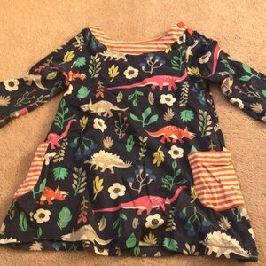 Cute dinosaur flare dress